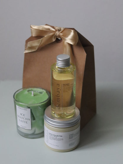 Box Deluxe Natale Matcha - DEMBAYA X CANDLE VIBESS