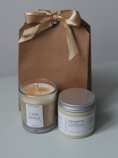 Box Natale Cinnamon Rolls - DEMBAYA X CANDLE VIBESS