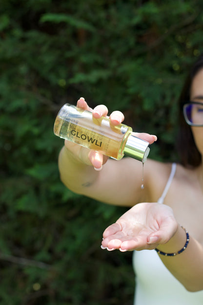 Glowli - Olio corpo & capelli illuminante