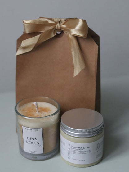 Box Natale Cinnamon Rolls - DEMBAYA X CANDLE VIBESS